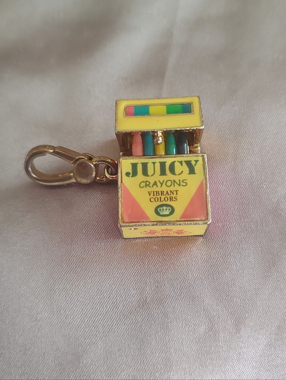 Vintage Juicy Couture Crayon Box Charm